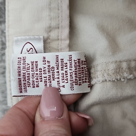 NORTHERN reflections vintage khaki pants size 10 wide leg - Picture 4 of 6